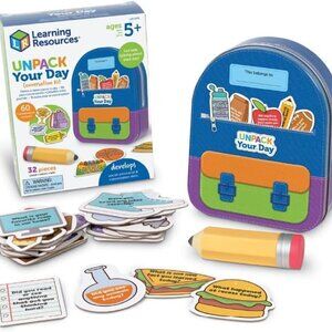Learning Resources Unpack Your Day Conversation Kit - Social Emotional Learning